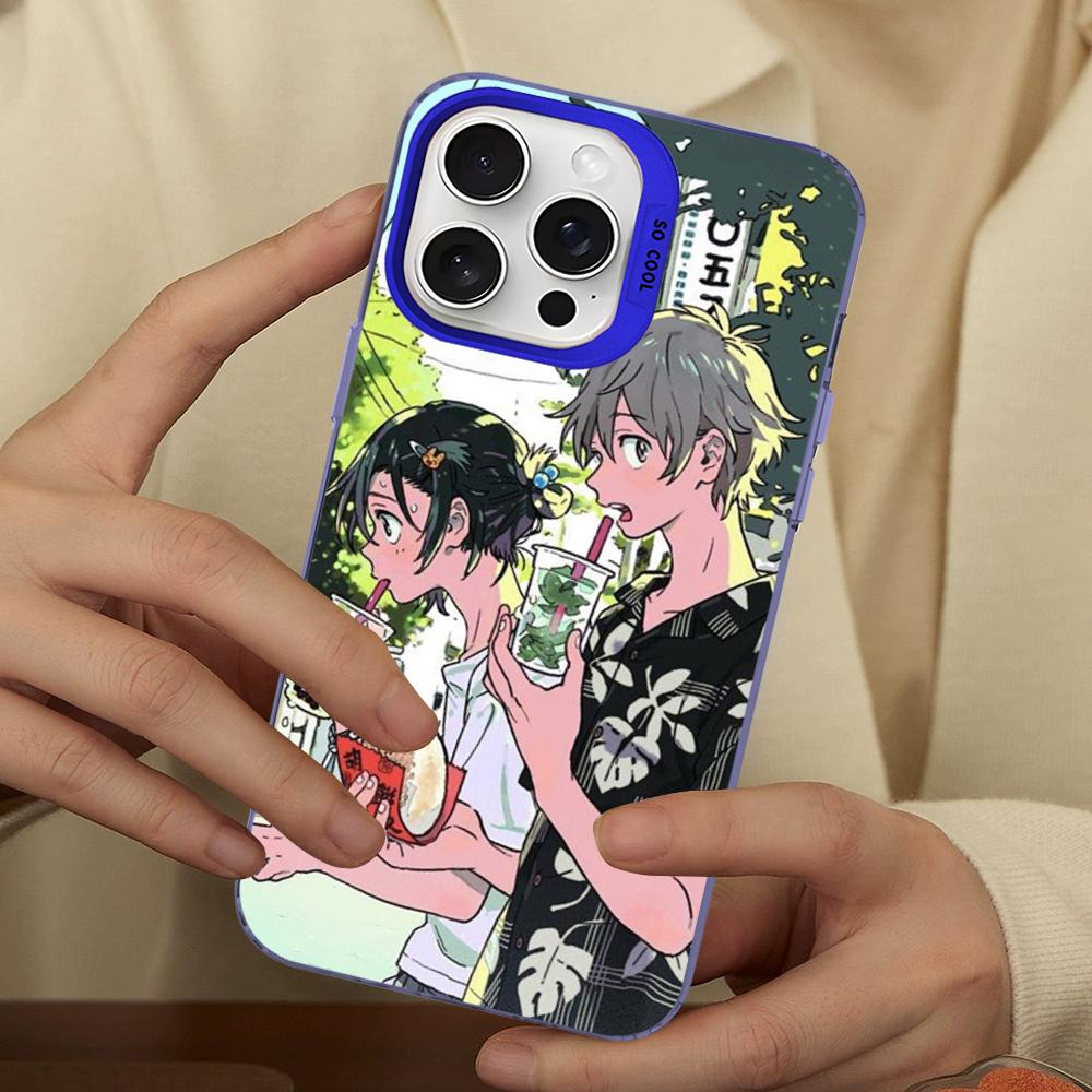 Anime Movie Umibe No Etranger Phone Case For IPhone 16 15 14 13 12 11 Pro Max X XR XSMAX 8 7 Plus Matte Shockproof Back Cover
