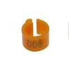 100 Bucăți Inel pentru Picior Porumbel Diametru Interior 6mm Inel Marcă Porumbel de Curse Inel cu Clești pentru Papagal Accesorii Antrenament Păsări Nr.001~100