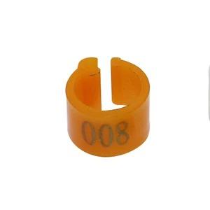 100 Bucăți Inel pentru Picior Porumbel Diametru Interior 6mm Inel Marcă Porumbel de Curse Inel cu Clești pentru Papagal Accesorii Antrenament Păsări Nr.001~100
