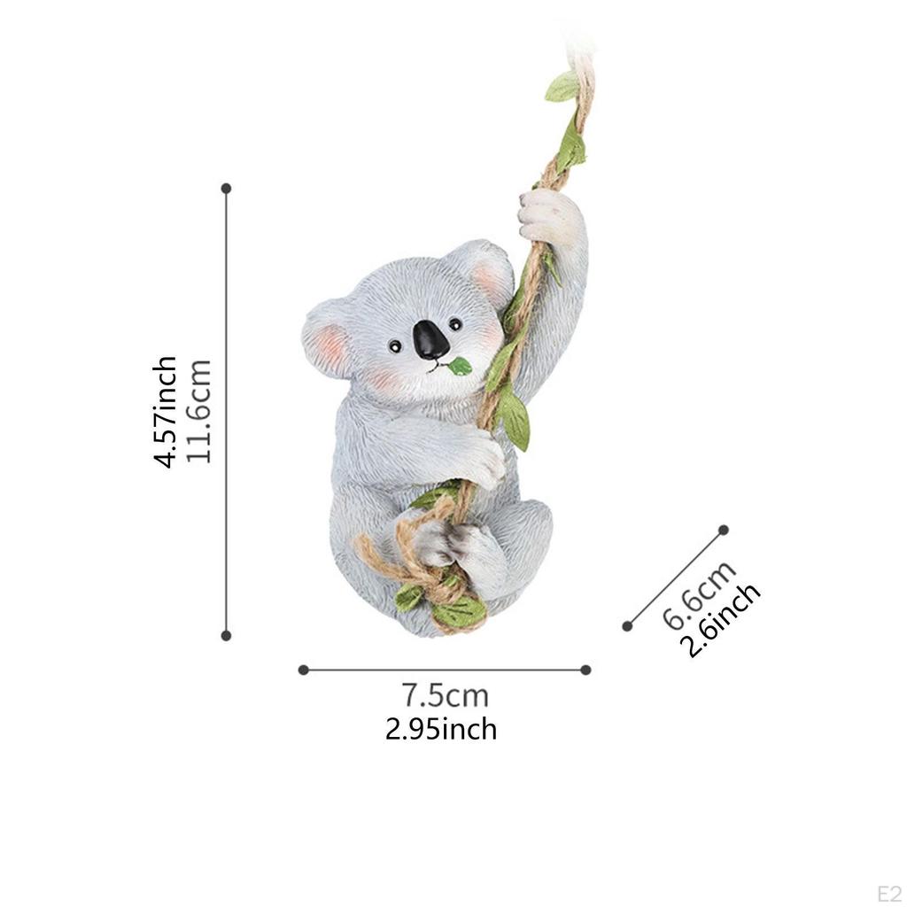 Garden Animal Hanging Decor Centerpiece Artwork Decorative, Collectible, Resin Ornament,