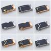 Men's Iron Automatic Belt Buckle with Logo
