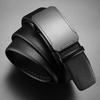 Men's Belt Genuine Leather Belt Young Man's Automatic Buckle Leather Belt Business Casual Belt Men