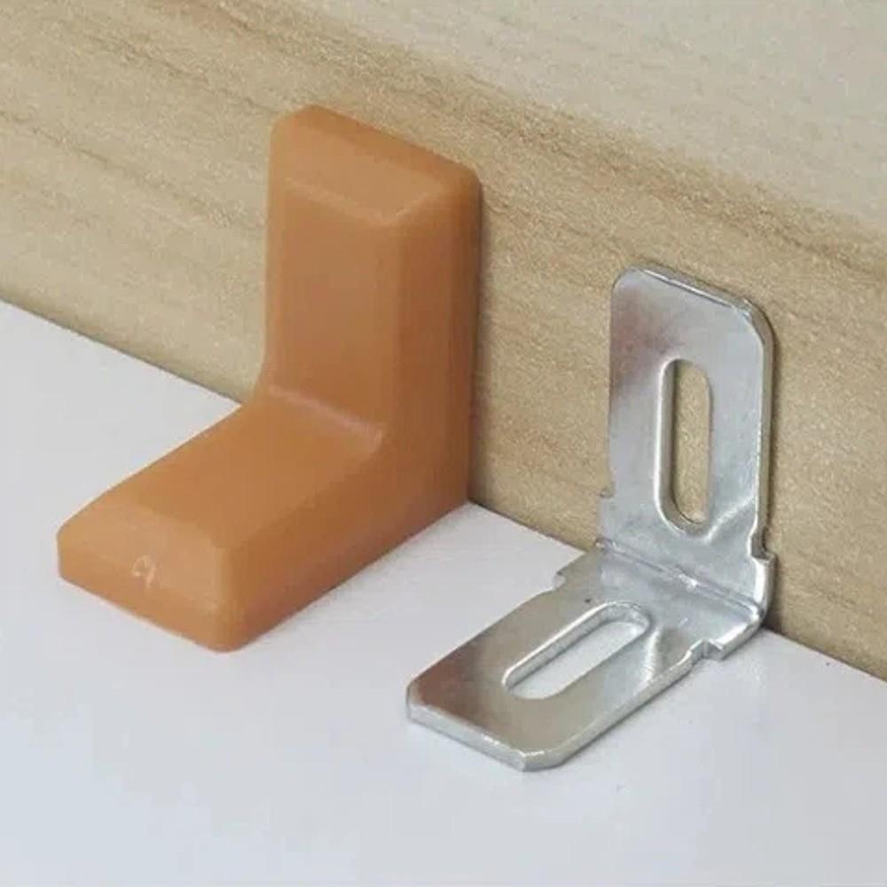 10PCS 90 Degree Right Angle Bracket L-Shaped Joint Bracket Easy To Install Fixing Bracket  Home