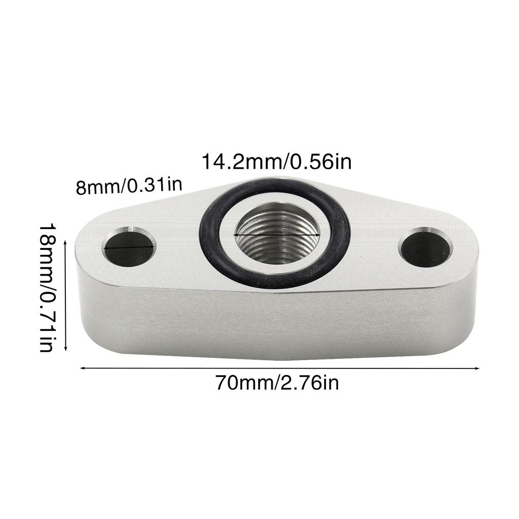 Billet Aluminum Engine Lifter Area Oil Cover 551605 For Chevy Gen IV