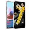 Handgun Gun BUllets Transparent Phone Case for Redmi 10c Note 11 11T 8A 9A 9C 8 9 10 K40 Plus 12 Pro 4G Soft Cover Shell Capas