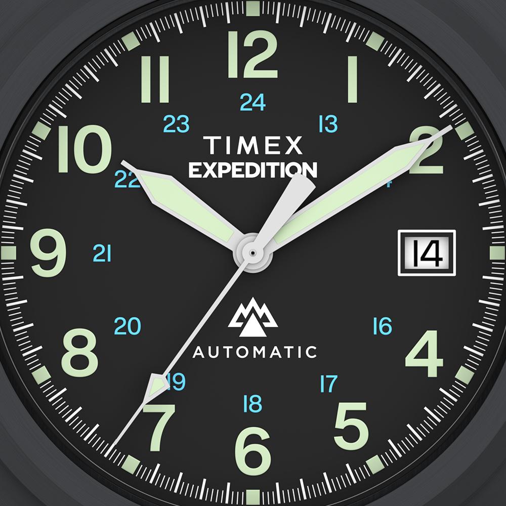 TIMEX Expedition Capstone Automatic Fabric Band Wristwatch 39mm TW2Y39800