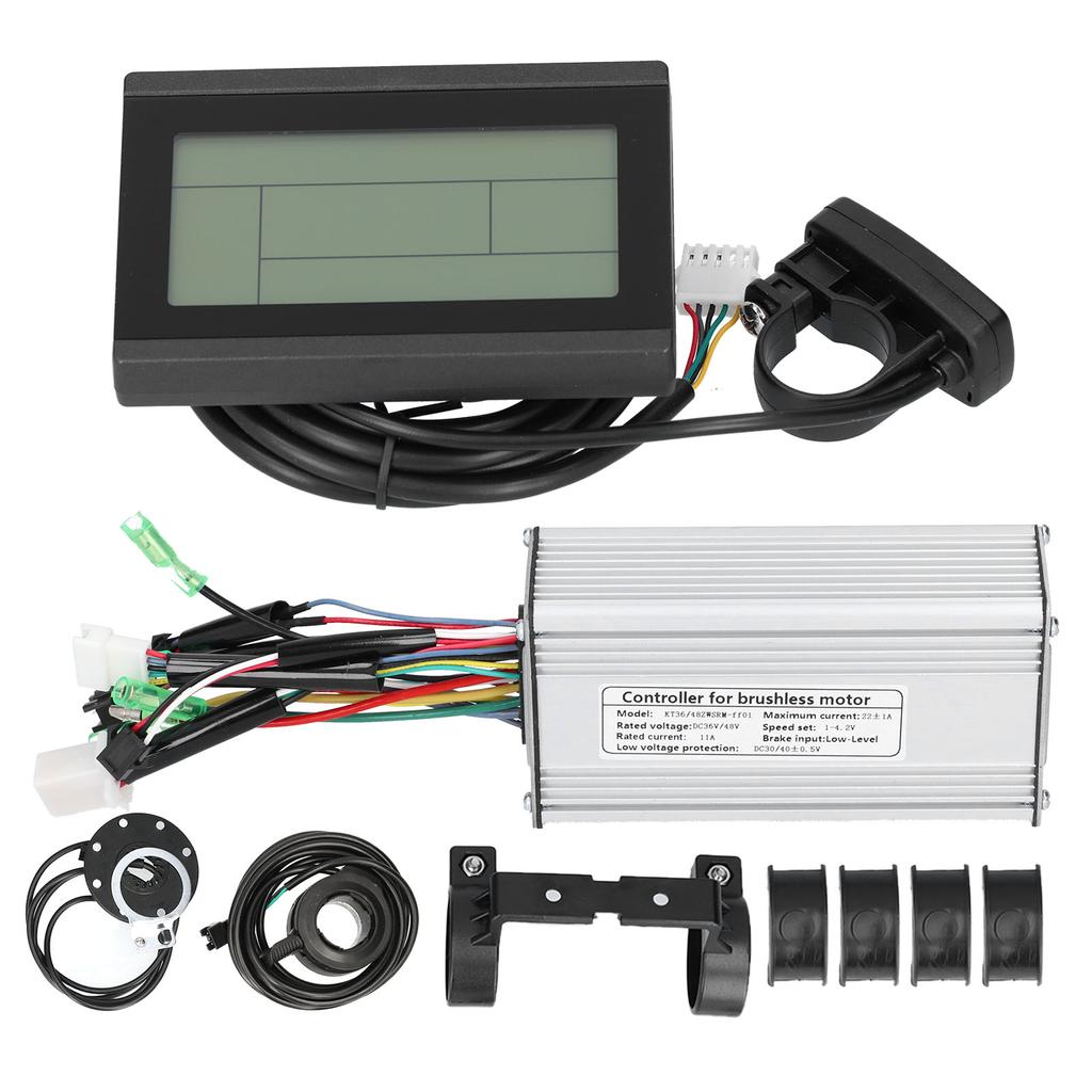 Electric Bicycle Controller Conversion Kit with for KT‑LCD3 Display for 36V 48V 500W Motor
