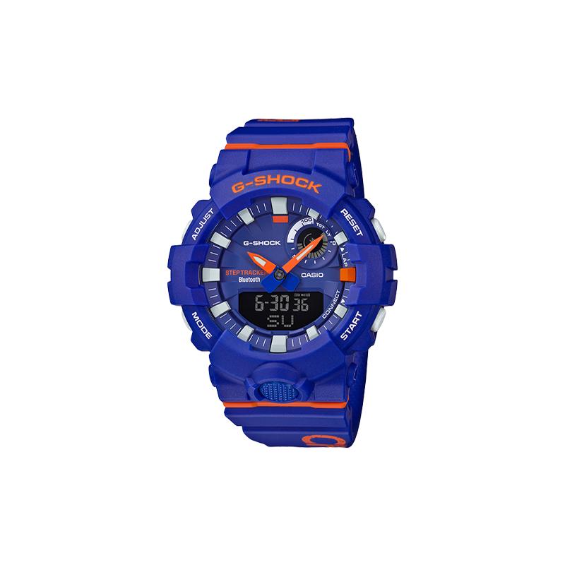 

Casio G-SQUAD Series Bluetooth Connected Multifunctional Step-Counter Fitness Sports Watch Quartz Movement Resin Strap Japanese and GBA-800DG-2A синій