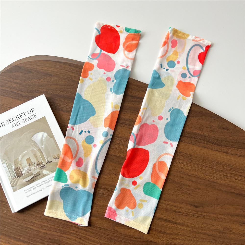 Lightweight And Breathable Ice Sleeves For Women'S Summer New Sunscreen Sleeves For Outdoor Cycling Driving Work Sun Protection Arm Protection