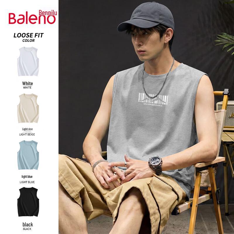 Baleno Men's Pure Cotton Tank Top