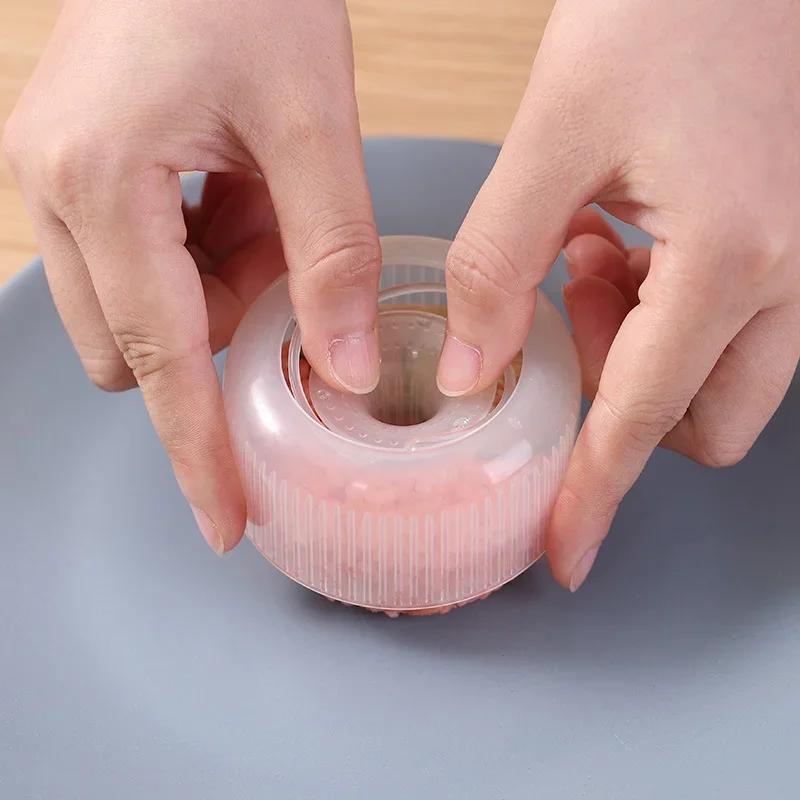 Donut Shape Onigiri Form Plastic Non-Stick Sushi Maker Set DIY Easy Rice Ball Press Mold Seaweed Making Kit Kitchen Accessories