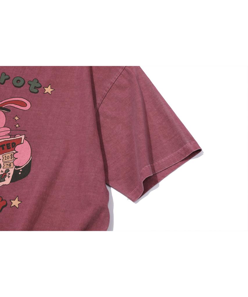 CPGN STUDIO Carat Hoppy Pigment Short Sleeve T-Shirt Dusty Pink