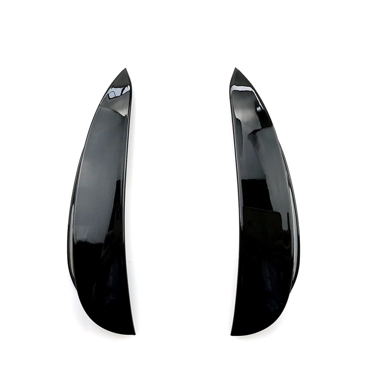 

W213 передний бампер Canards, сплиттер, боковое вентиляционное отверстие, крышка плавника для Mercedes Benz C238 E200 E300 E350 AMG 2016-автомобиль Glossy Black