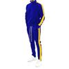 Men's Turtleneck Casual Sportswear Trendy Suit Zipper Jacket Trousers Suit