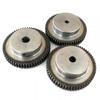 60 Teeth 1 Module 45# Steel Gear, DIY Metal Gear Spur Gear Top Screw Hole Toy Car Motor Gearbox