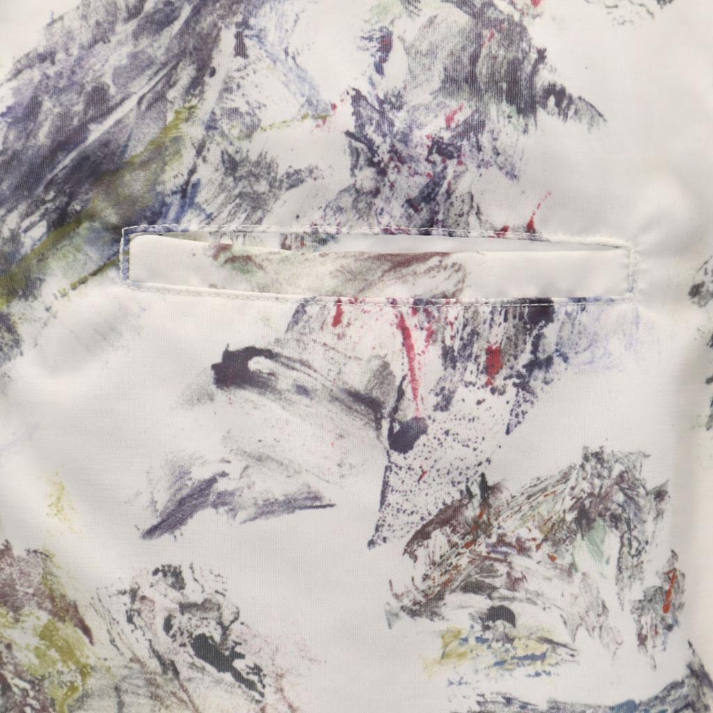 The North Face Overall Handle Short Sleeve Shirt WM White Outdoor NR22204 Women Used