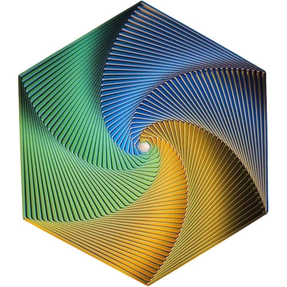 Fractal Fidget Hexagon 3D Printing Anti-Anxiety and Stress Relief Fidget Toys for Kids and Adults Mindful Meditation Tool
