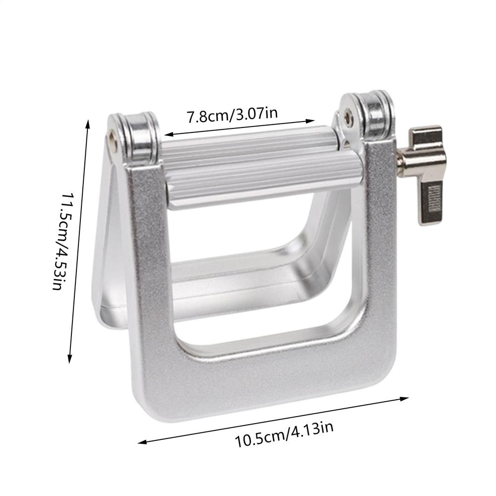 Heavy Duty Aluminum Manual Toothpaste Dispenser Tooth Paste Tube Squeezer Accessories Hair Color Dye Rolling Squeezing Tools