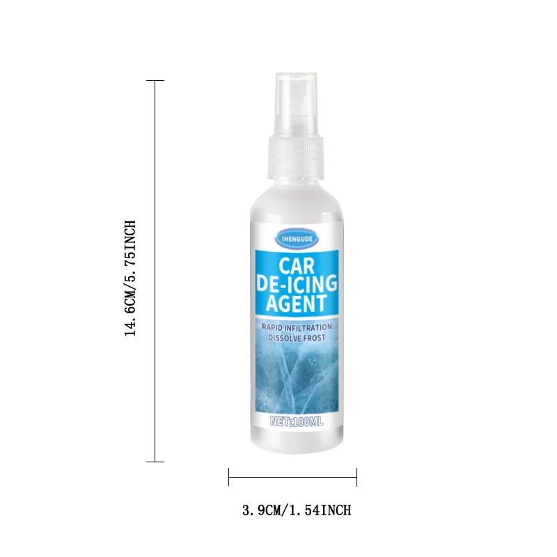 

Large-Capacity Multi-Functional Car Ice Remover, Household Glass Defrosting and Snow Melting Spray, Quickly Removes Frost, Snow and Ice, Protects