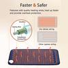 Electric Heating Pad for Back Massage Shoulder Body Heater Blanket Pads Moist/Dry Hot Compress Winter Warmer Mat for Office Home