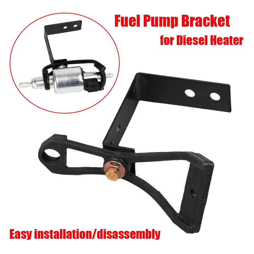 Universal Heater Fuel Pump Mounting Bracket Oil Fuel Air Parking Heater Pump Holder Compatible with Webasto Eberspacher