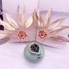 Hair Accessories Flower U Shape Hairpin Metal Hair Sticks Ancient Style Headwear Thai Headdress