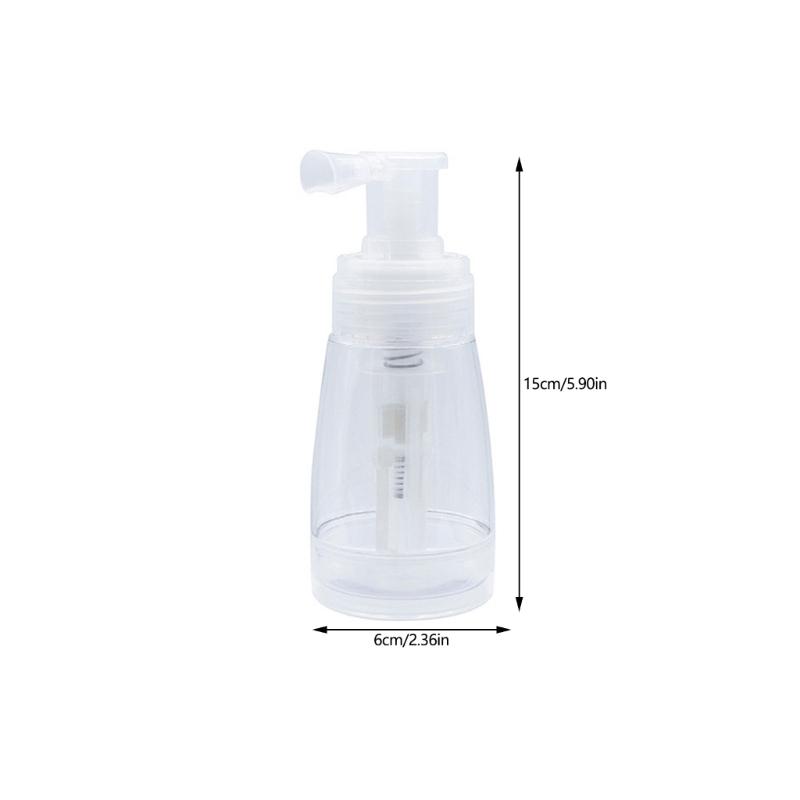 Precisions Mist Powder Sprays Bottle for Uniform Application in Makeup Setting and Personal Care Routines
