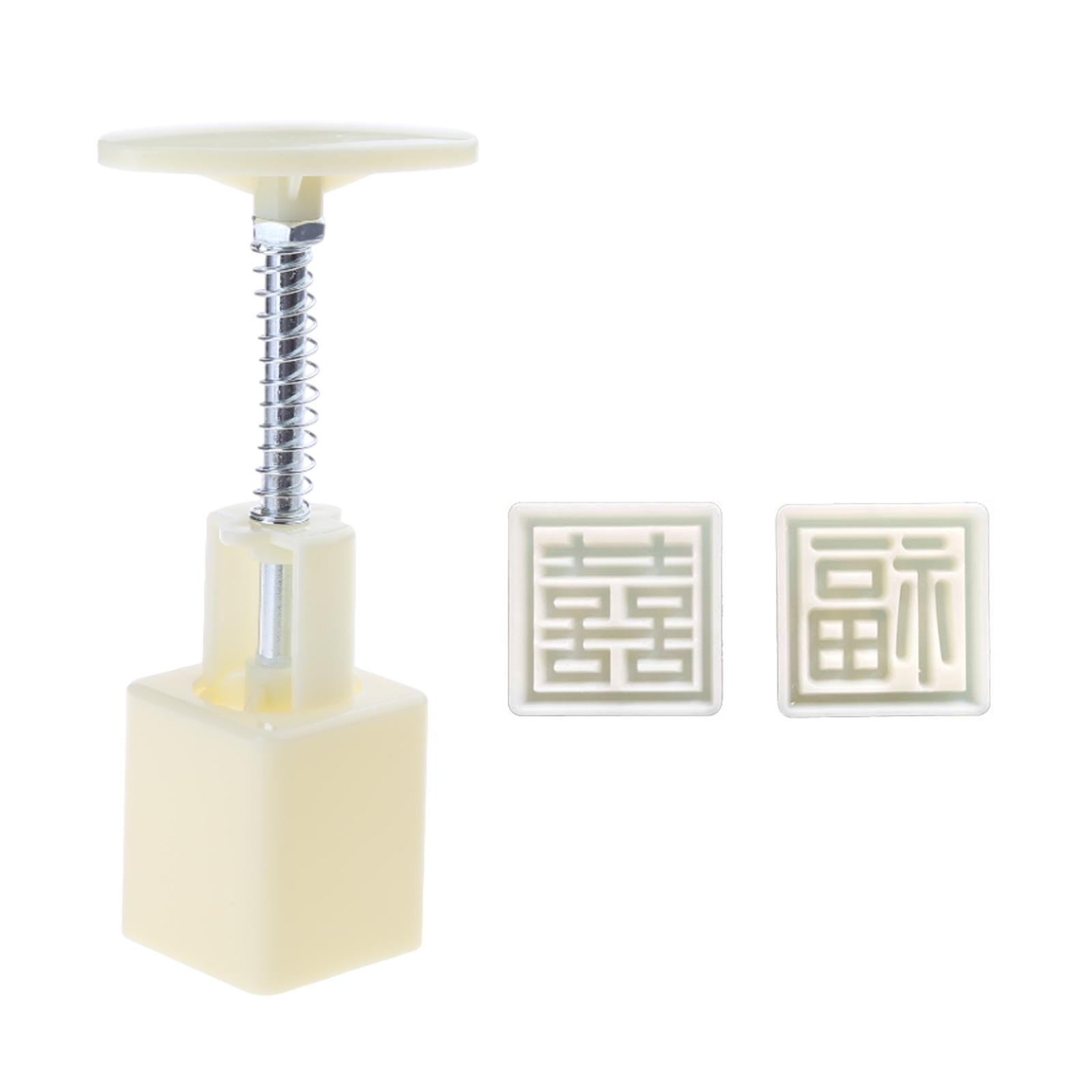 

Квадратные формы для лунных пряников, простые в использовании инструменты для выпечки, прочные пластиковые формы для лунных пряников, аксессуары для выпечки своими руками