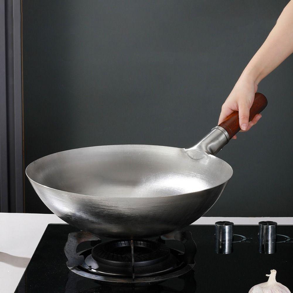 Universal Chinese Traditional Frying Wok No Coating Non-stick Pan Cooking Pot  Chinese Restaurant