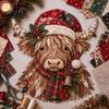 Nähhobby Materialpaket Weihnachten DIY Patchwork-Set Halloween Hexenhut Weihnachten Hausgemacht Feiertagstradition Schmuckstück Tier Stoff Bastelset
