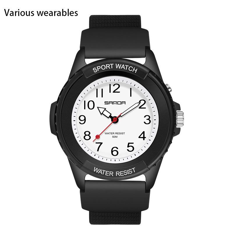 New Style Single Movement Electronic Watch Outdoor Sports Fashion Watch Light Movement