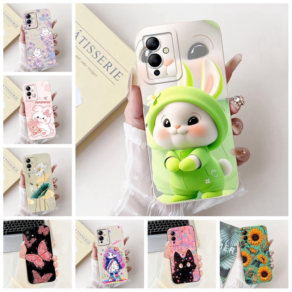 Case For Infinix Note 12i Cover Silicone Cute Kawaii Luxury Flowers Shockproof Bumper Funda For Infinix Note12i X6819 Phone Case