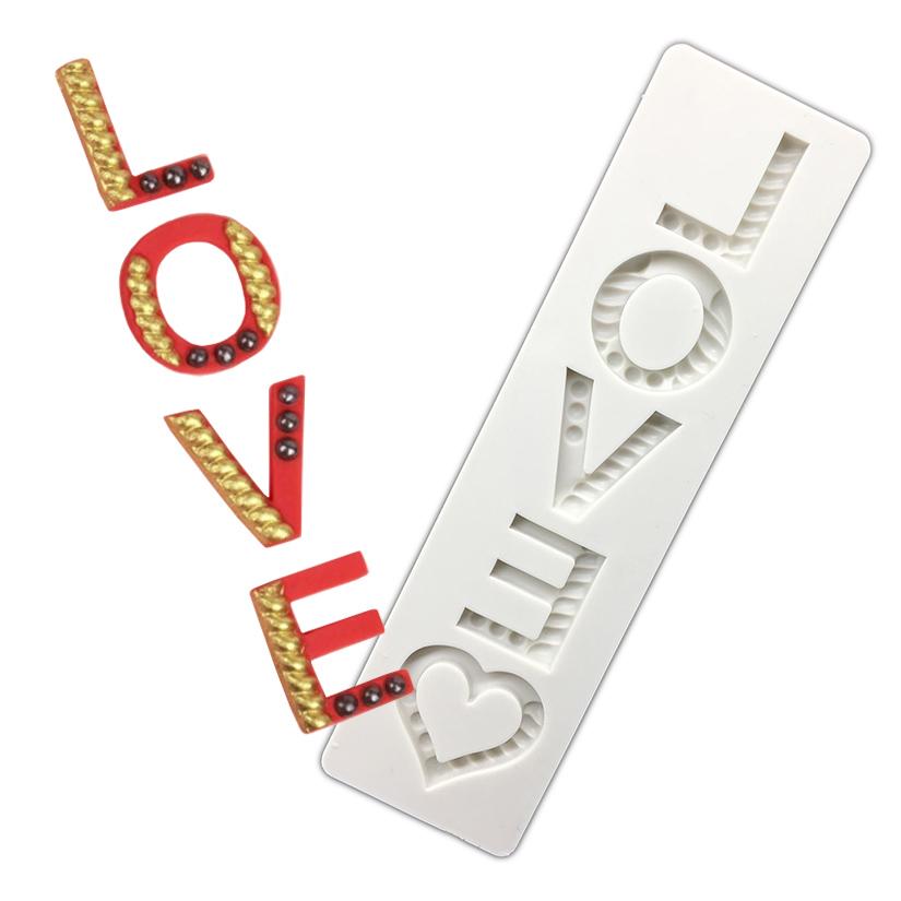 Lip Heart LOVE Shape Silicone Mold Valentine's Day Cookie Cupcake Chocolate Baking Mold Fondant Cake Decorating Tools