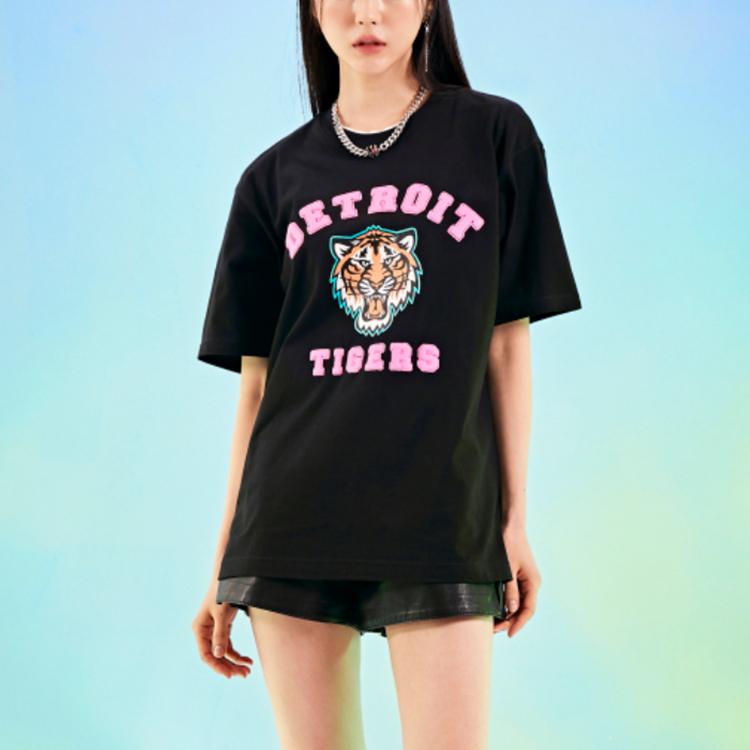 New MLB T Shirts Unisex Black 3ATSC2023-46BKS