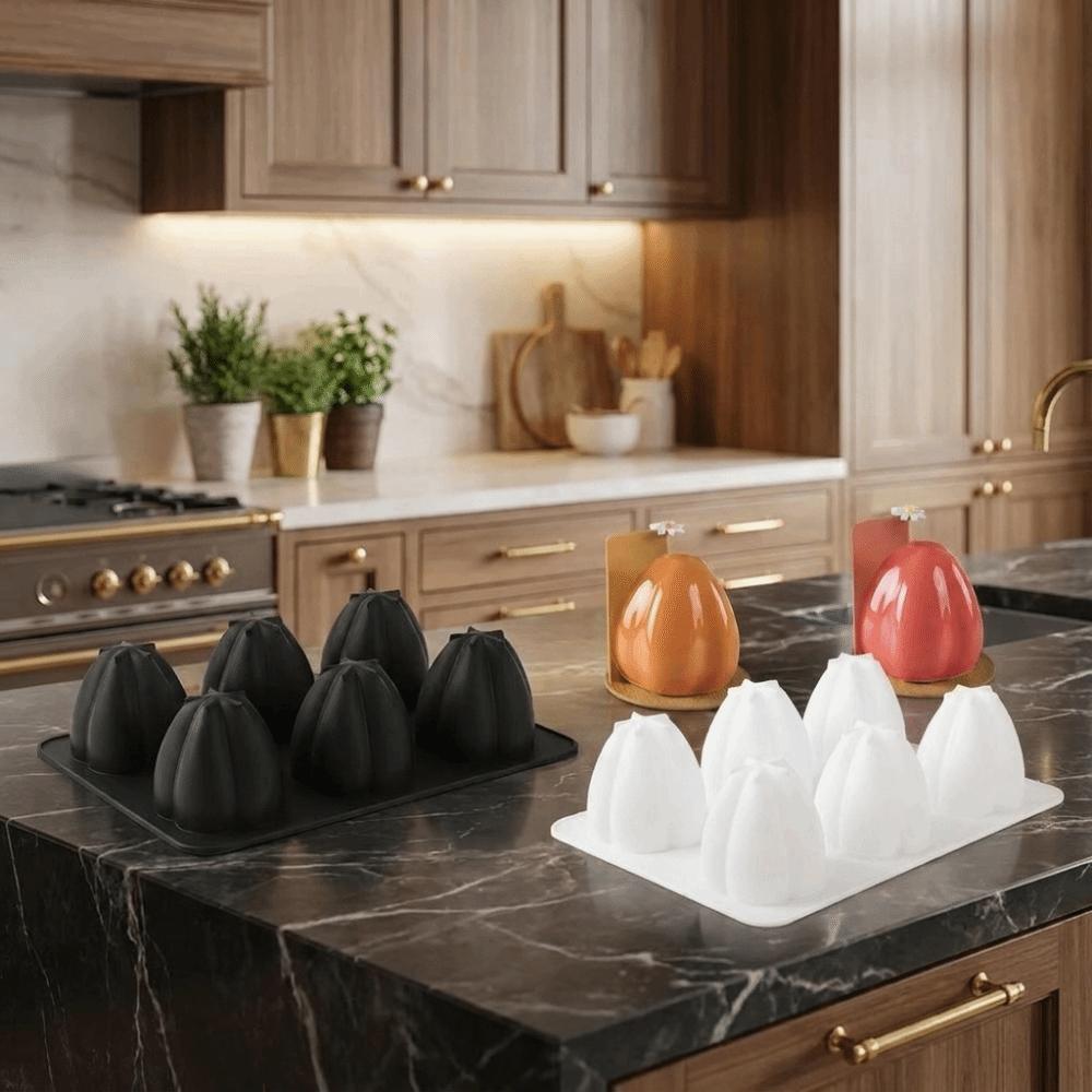 Non-Stick Silicone Cake Mold Heat-Resistant Petal Cake Mold Chocolate Mold Baking Tools