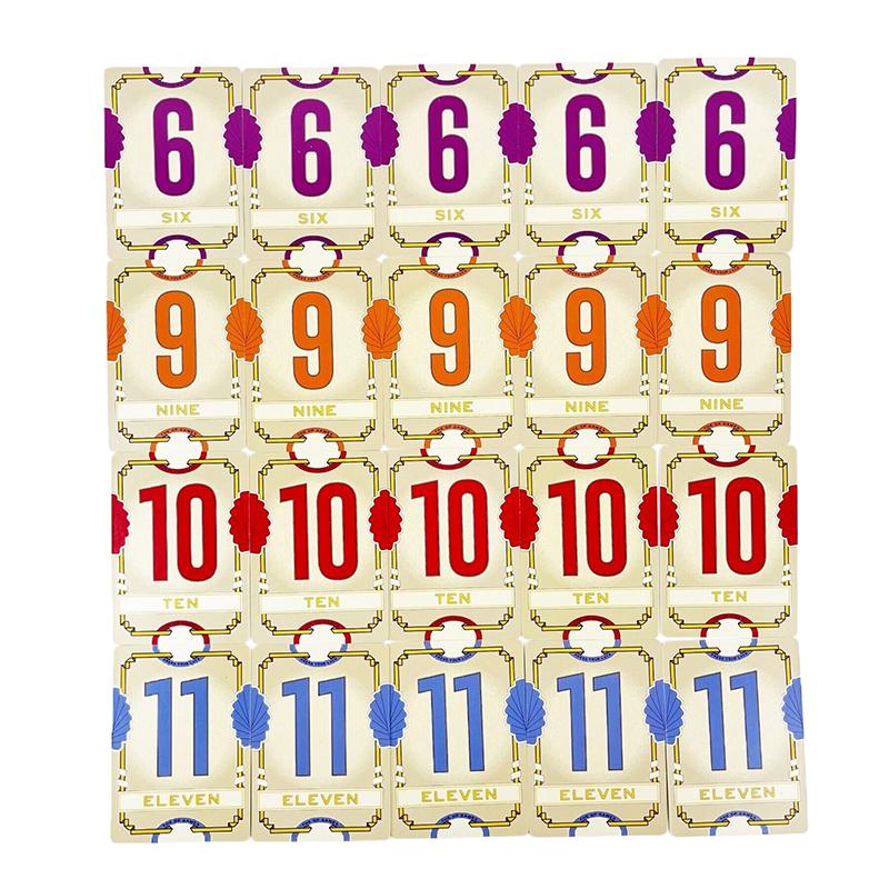 FLIP Flip 7 Carte Gioco da Tavolo Inglese Gioco d'Azzardo Cane Felice Fortuna Rompighiaccio Multigiocatore Intrattenimento Ricreativo Gioco da Tavolo