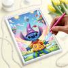 Pearl Painting Stitch Pearl Wizard Hat Candy Wonderland Art 5D Exquisite Landscape Sparkling Craft Home Wall Decoration DIY Handmade Gift