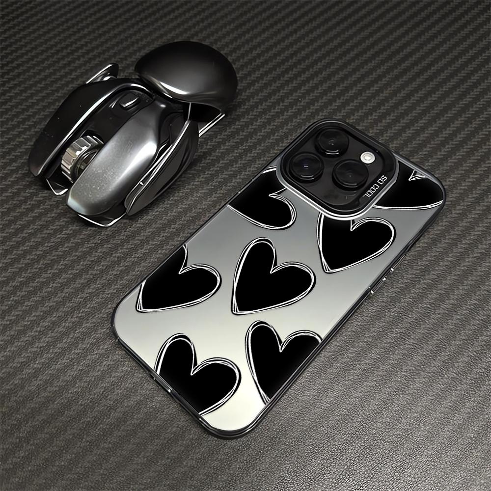 Love phone case For IPhone 16 PRO 15 14 13 12 11Promax 16E 15pro 14pro Personality Hard Shell
