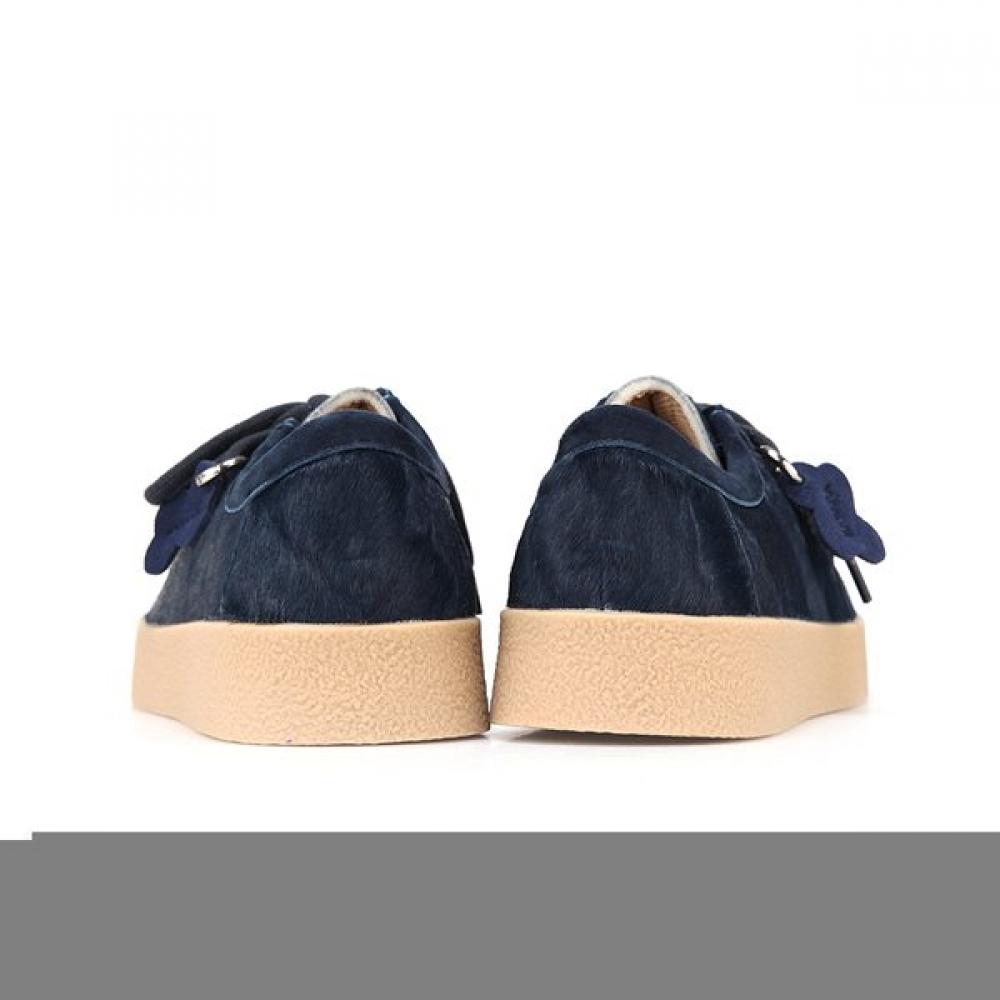 Barbara LambSkin Suede 3cm Women S Loafer Bbh551ny