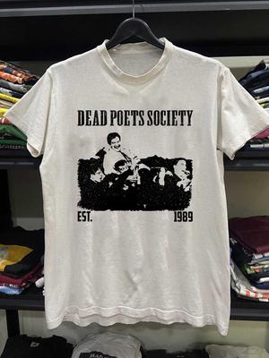 Dead Poets Society Light No Est 1989 T Shirt White All Size Gift Fan BT826 Unisex T-Shirt