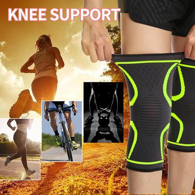 1PCS Knieorthese Unterstützung Kompressionsmanschette Atmungsaktives Pad Für Laufen Jogging Sport