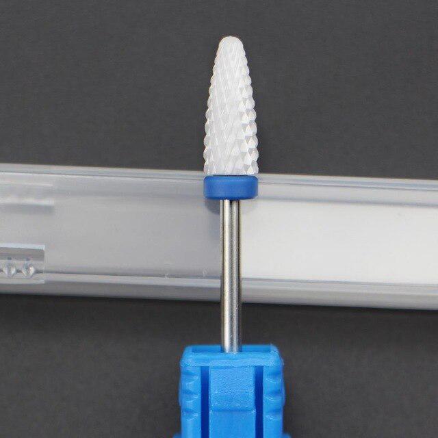 Ceramic Drill Type Nail 28 Bit Milling Cutter For Nail Manicure Machine Accessories Nail Files Manicure Cutter Nail Art Tools