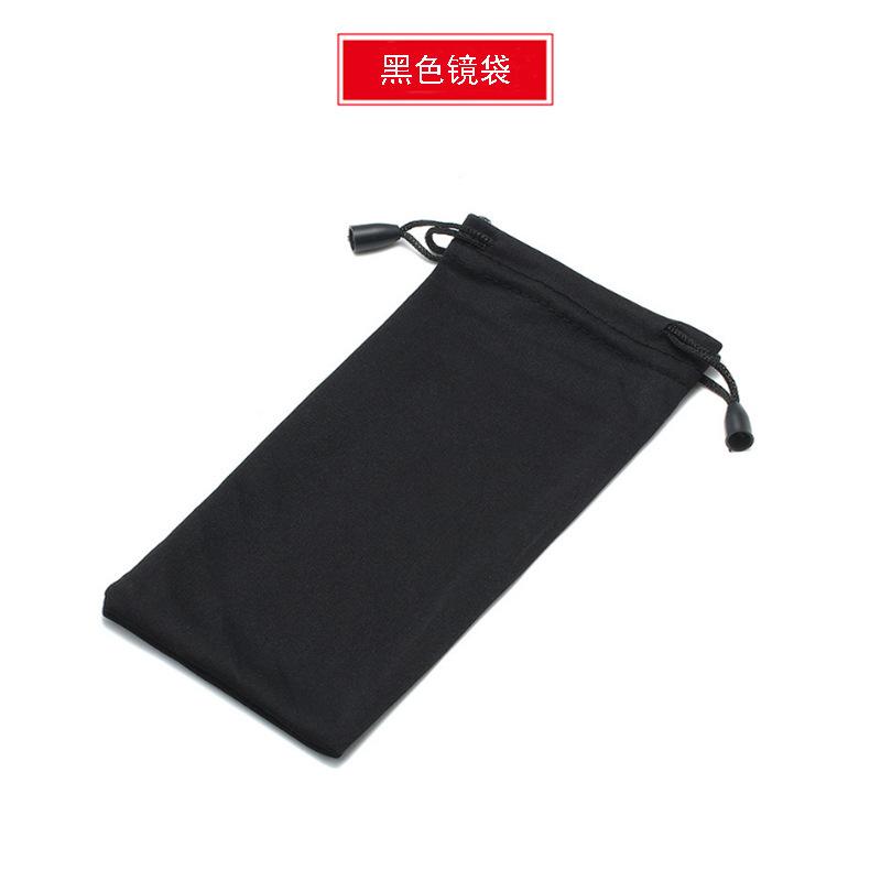 Button leather EVA zipper sunglasses case GM cloth bag magnetic cloud heaven and earth cover glasses case sunglasses