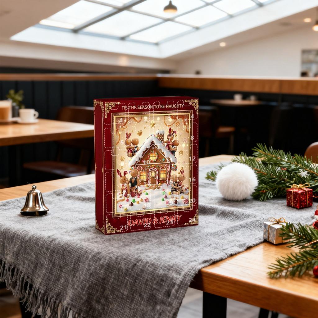 Christmas Advent Calendar, 24-day Advent Calendar Holiday Countdown Collection, Pendant Box Suitable For Christmas Surprise Gifts