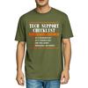 Plus Size Summer For Him T Shirt Tech Support Checklist Before You Bother Me Is It Plugged In Is It Turned On Are You Sure