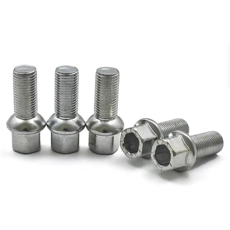 4 pcs Apply to Wheel hub tyre screw bolt FOR VW Jetta Bora Golf 6 MK6 PASSAT B7 CC Passat tiguan