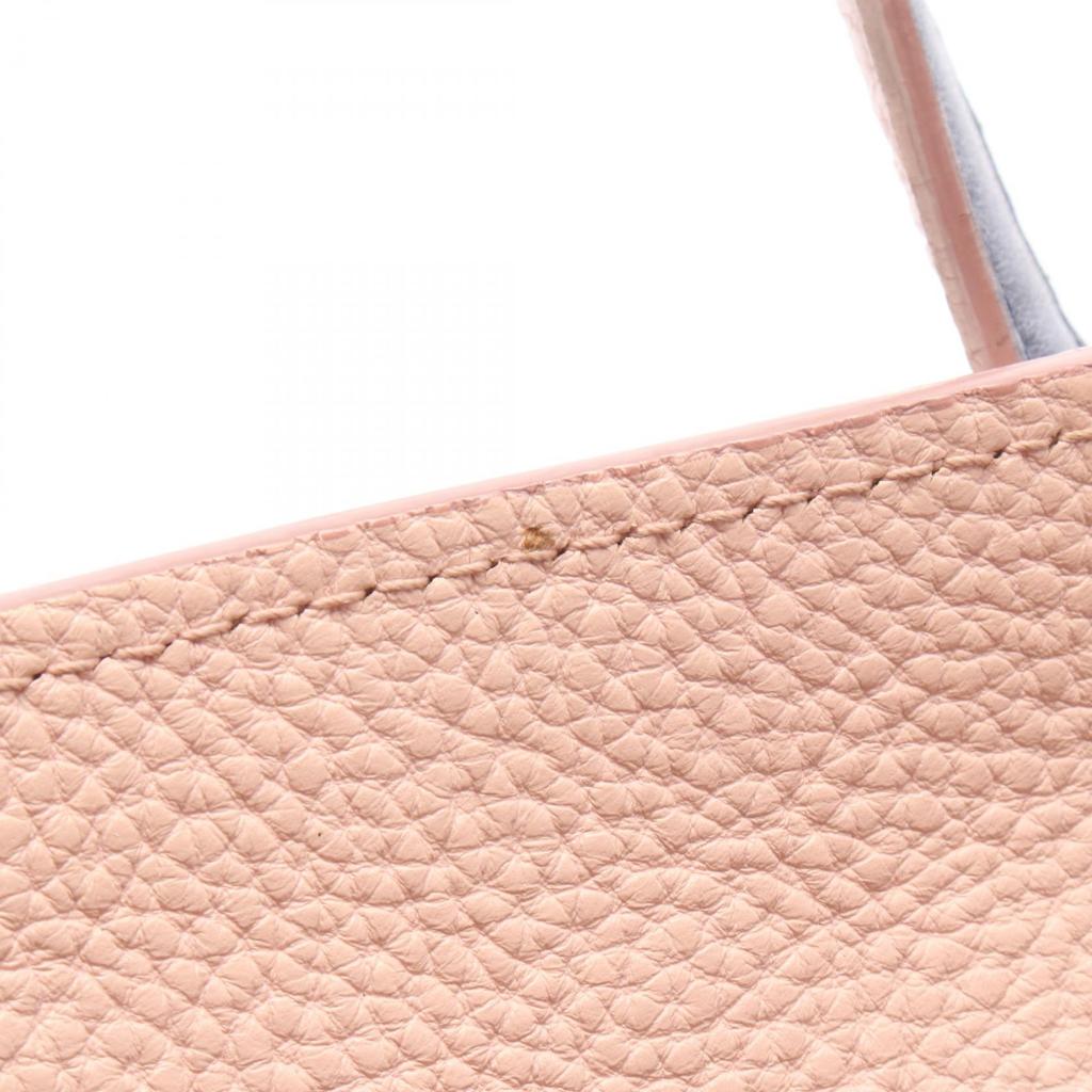 Used Salvatore Ferragamo AMY Gancini 2WAY Handbag leather Pink Used Women