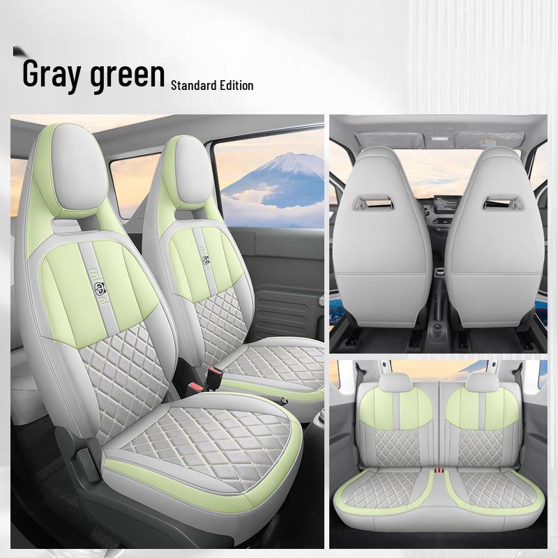 Panda MINI Universal Breathable Car Seat Cover – Cute, Wear-Resistant, Perforated, Four-Season Compatible