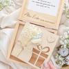 Wooden Wedding Cash Gift Storage Box Wedding Ceremony Money Holder Cash Gift Desktop Decoration Ornament Bride Groom Newlyweds Gift