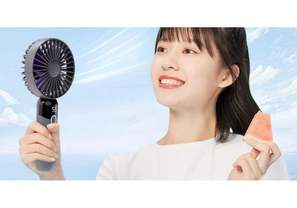 Rechargeable USB Portable Silent Handheld Fan for Students